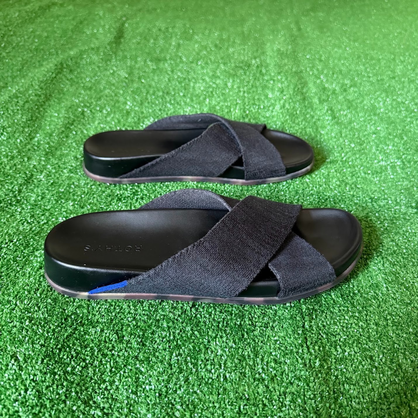 Rothy's Weekend Slide Crossing Straps Contoured F… - image 6