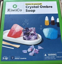 KiwiCo Crystal Ombre Soapmaking MAKE-IT-YOURSELF Science And Creativity