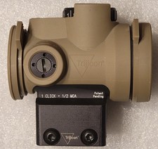 Trijicon MRO C - 2.0 MOA Green Dot - FDE MRO Cover - Full Co-Witness Mount