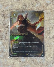 Irelia Fervent Alt Art 057a/221 Spiritforged Riftbound NM — live eBay listing