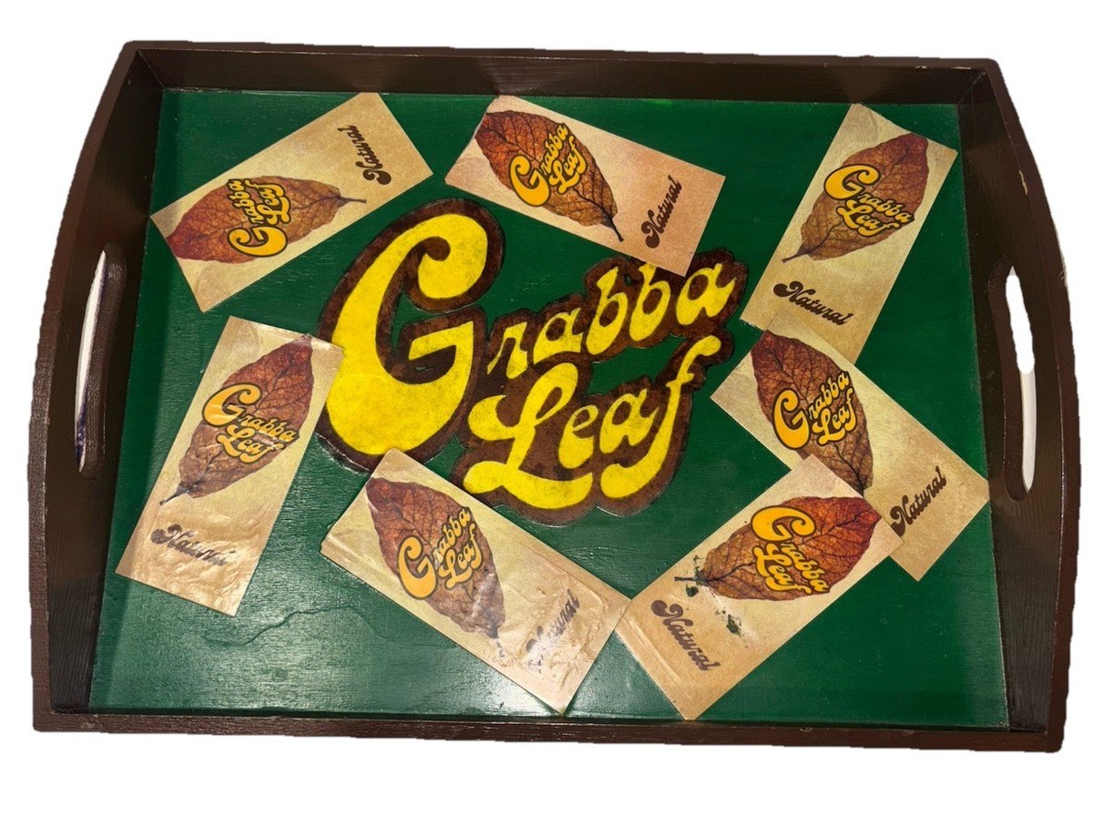 Grabba Leaf Wooden Tray