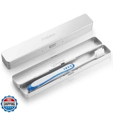 Frekare Toothbrush Travel Case Aluminum, Manual Tooth Brush Holde