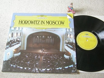 VLADIMIR HOROWITZ Horowitz in Moscow 1986 GER LP +FOC DG DIGITAL 419499-1