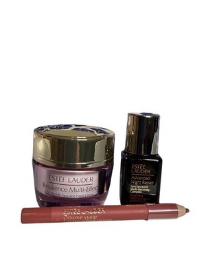 Estée Lauder Resilience Multi-Effect Night Cream, Night Repair and Lip Liner