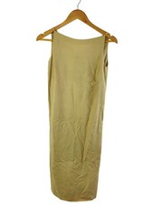 GUCCI GUCCI Sleeveless Dress, Size 36, Rayon, BEG 218774