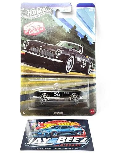 Hot Wheels 2026 NEW 1968 Vintage Club BMW 507 (Promo C. Shipping)