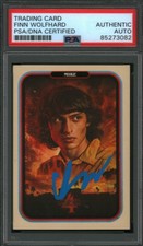 FINN WOLFHARD SIGNED STRANGER THINGS MIKE TRADING CARD PSA ZEROCOOL SEASON 4