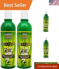 Crece Pelo Phytotherapeutic Shampoo  Rinse Combo   Boosts Hair Growth  Shine