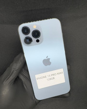 Apple iPhone 13 Pro Max - 128GB - Sierra Blue (Unlocked) A2643 (GSM)