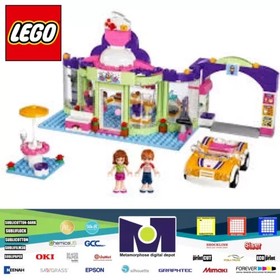 LEGO Friends Heartlake Frozen Yogurt Shop 41320 Building Kit 370 Pc COMPLETE SET