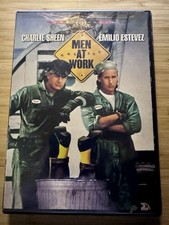 Men At Work (DVD, 1990) Charlie Sheen, Emilio Estevez, 90's Comedy
