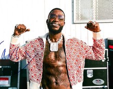 GUCCI MANE, BRICK SQUAD SIGNED AUTOGRAPH AUTO 8X10 PHOTO PSA/DNA COA
