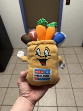 HEB Texas H E Buddy Grocery Store Bag Sack Plush 9” H-E-B
