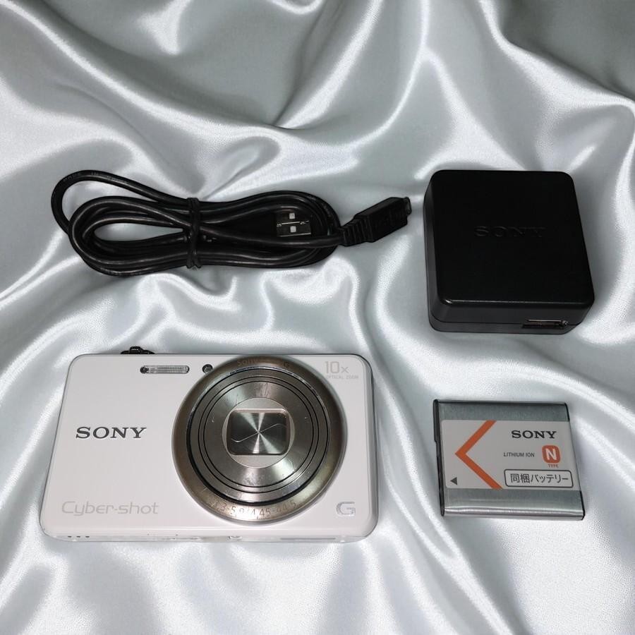 N Mint] Sony Cyber-shot DSC-WX170 White Digital Camera w/Battery
