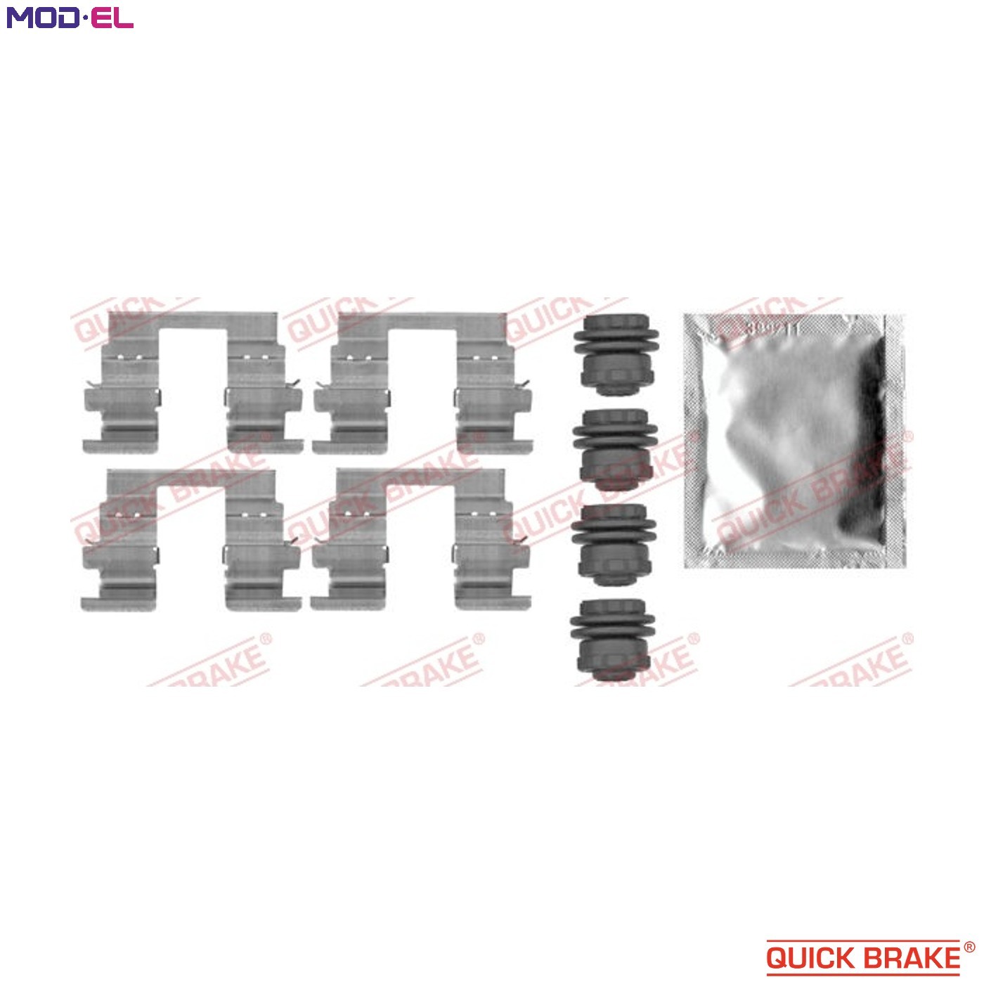 BRAKE PAD FITTING KIT 109-0013 QUICK BRAKE for CHEVROLET OPEL - Image 10