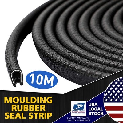 10m Waterproof U Shape Edge Guard Molding Trim Rubber Edge Strip Seal Protector