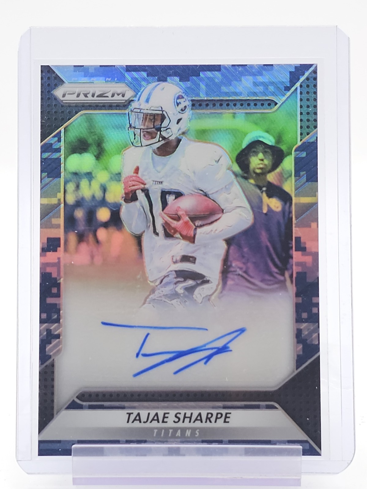 Tajae Sharpe Panini Prizm Rookie Autograph Prizm #RATSP Camo