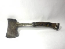 Vintage Estwing Hatchet Ax with Leather Stack Handle