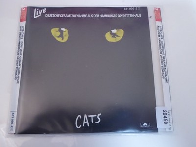 ANDREW LLOYD WEBBER cats - live - hamburg VG/EX (2CD, Klassik, Polydor)