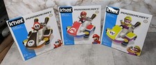 KNEX Mario Kart: MARIO, WARIO, and SHY GUY Lot of 3 Building Sets- NEW