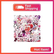 63Pcs Angel Dust Stickers Pack, Aesthetic Vinyl Waterproof Sticker Decals for Wa