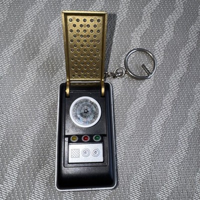Star Trek TOS Communicator Keychain Vintage 1995 Working