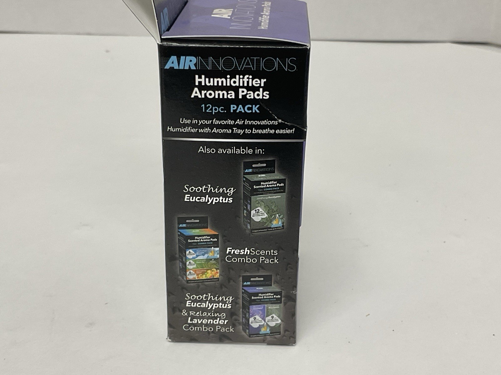 Air Innovations Humidifier Aroma Pads 12 Pads Double Wide Relaxing Lavender