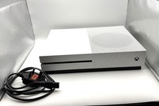 MICROSOFT XBOX ONE S CONSOLE 1TB 1000GB WHITE SYSTEM ONLY DISC EDITION TESTED