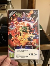 Pokémon Pokkén Tournament DX Nintendo Switch Game - Reprint Cover