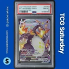 2021 POKEMON SWSH SHINING FATES #SV107/SV122 CHARIZARD VMAX SHINY VAULT PSA 10