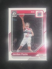 2024-25 Donruss Optic Jordan Poole #192 Washington Wizards