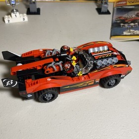 Lego World Racers 8898 Wreckage Road&nbsp;100% Complete w/Instructions and 4 Figures