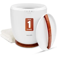 Cherry Towel Warmer with Built-in Timer Spa Experience Auto Shut Off 12L Capa...