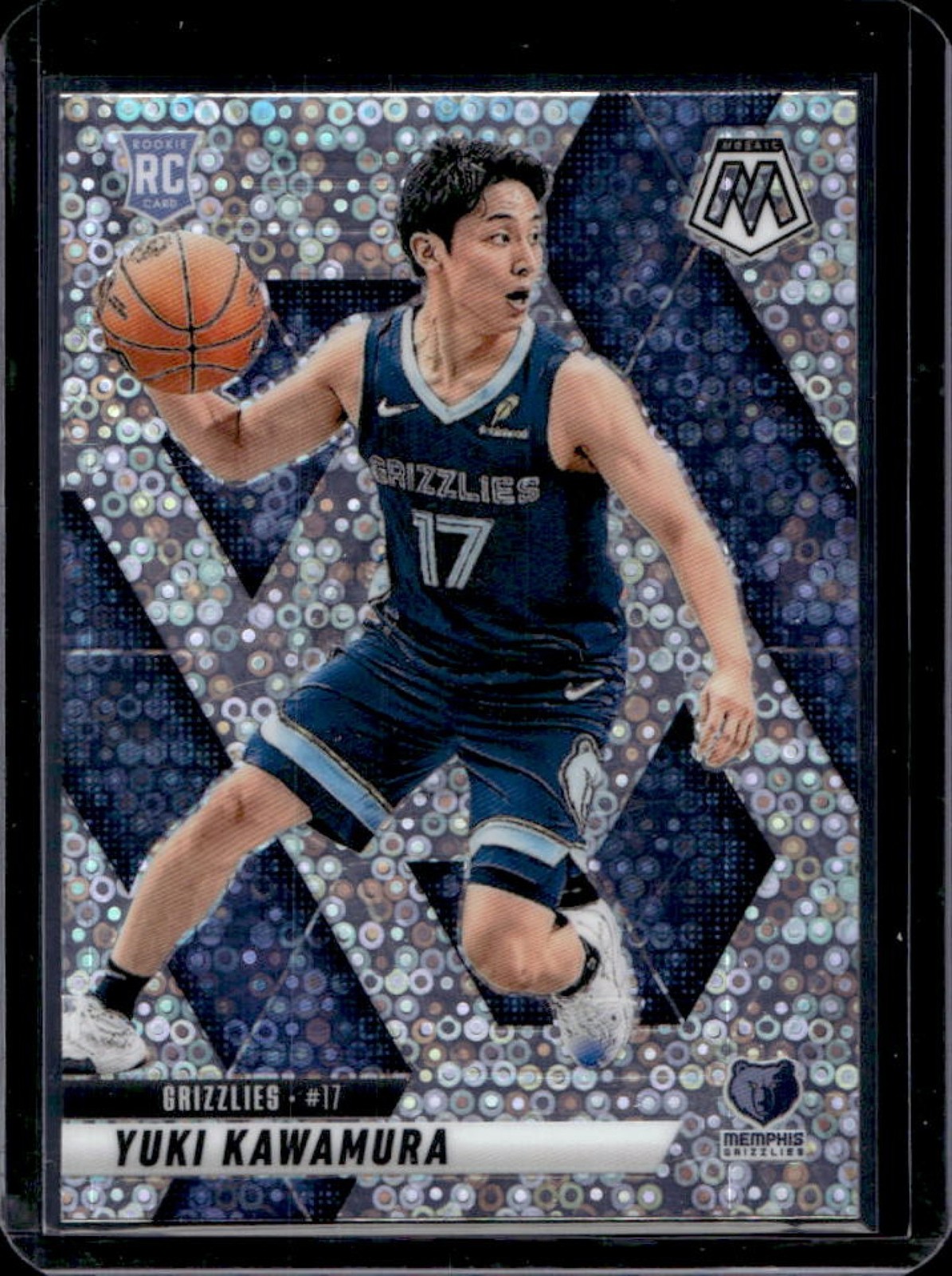 2024-25 Mosaic Yuki Kawamura RC Fast Break Silver #209 Grizzlies
