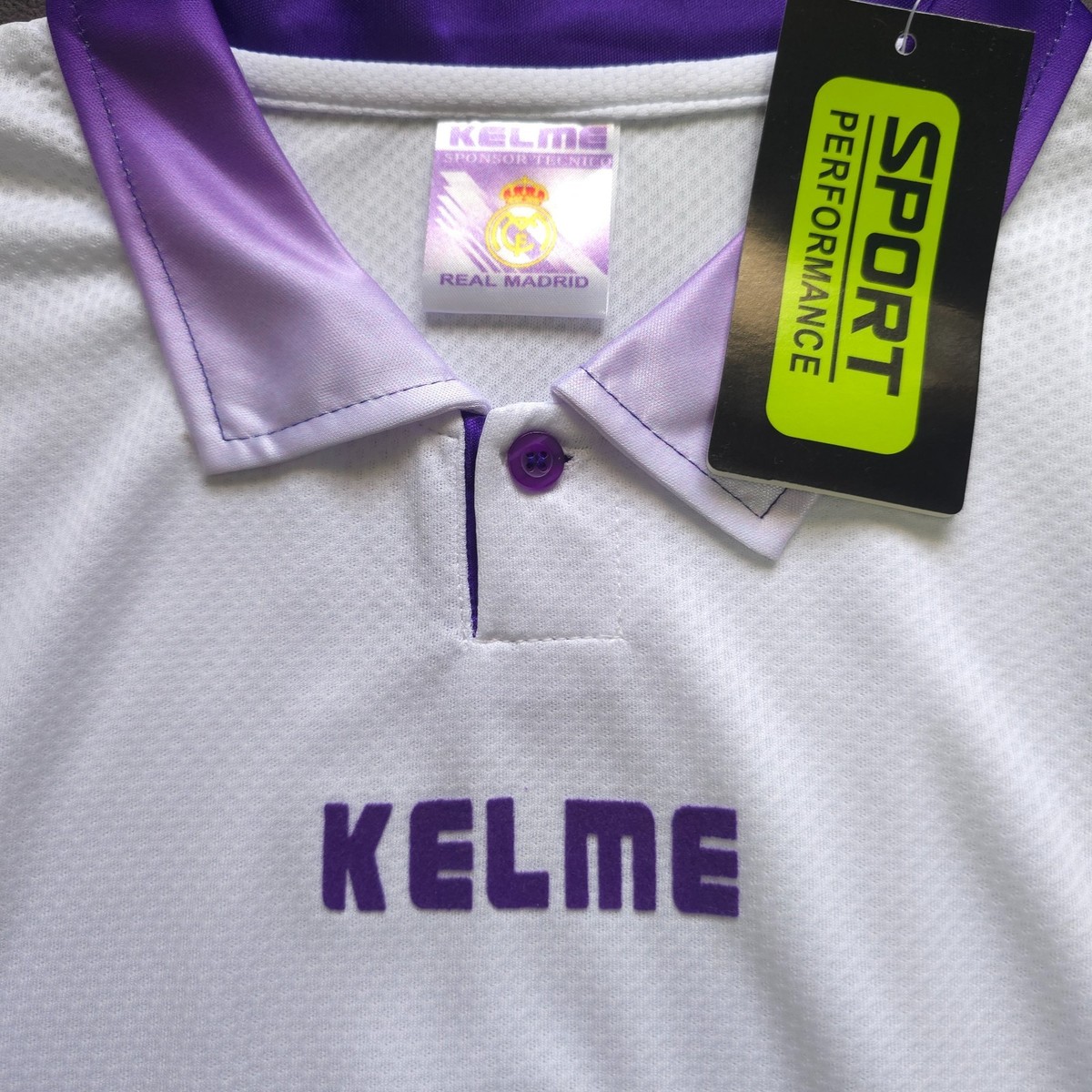 Real Madrid Kelme 1997/98 Home Jersey | eBay
