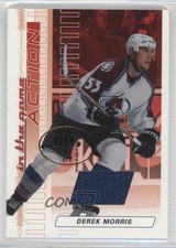 2003 ITG Action Game-Used Jerseys The Big One (Vancouver) 1/1 Derek Morris 2a8
