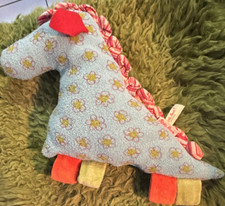 Käthe Kruse Greifling Pferd Frottee blau gem...