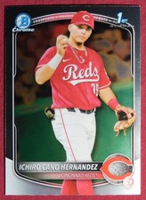 2025 Bowman Chrome Prospects #BCP-18 Ichiro Cano Hernandez Cincinnati Reds