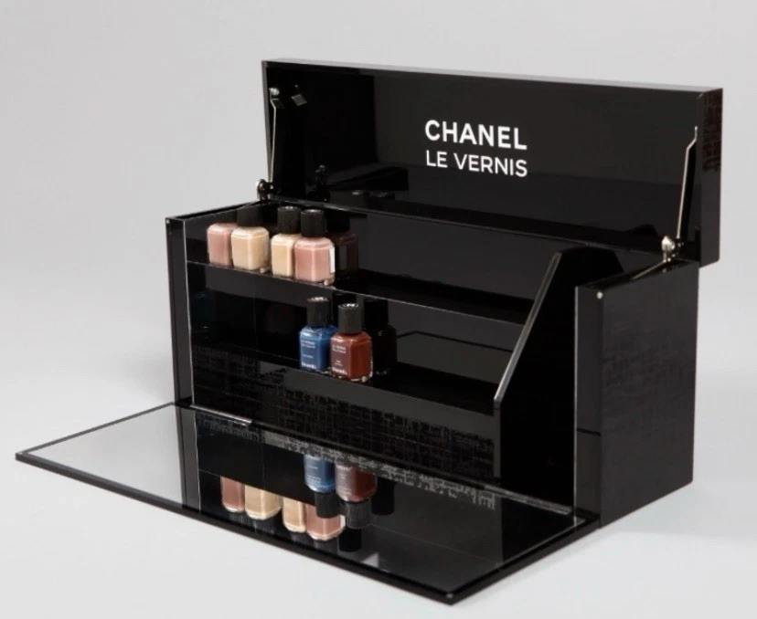RARE Chanel makeup organizer designed as a VIP gift for clients Vanity Display!