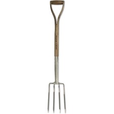 Spear & Jackson Traditional Stainless Steel Border Fork, Heavy Duty Garden Tool