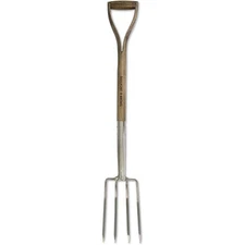 Spear & Jackson Traditional Stainless Steel Border Fork, Heavy Duty Garden Tool