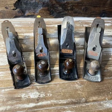 4 Planes for restoration or spares,  2 x no 5 & 2 x 5 1/2 
