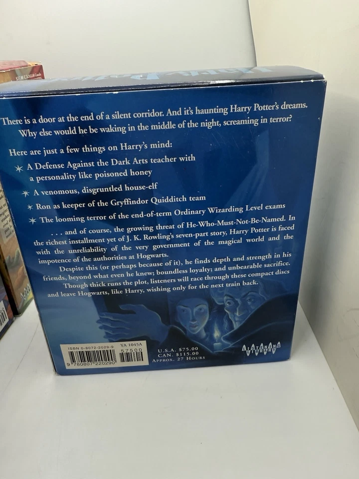 Harry Potter  cassette And Cd   audiobook Lot - Image 3 of 3