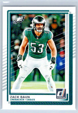 2025 Donruss Football - Zack Baun - Philadelphia Eagles - Base - #264