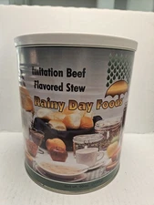 Freeze Dried Rainy Day Foods Imitation Beef Flavored Stew #10 Can