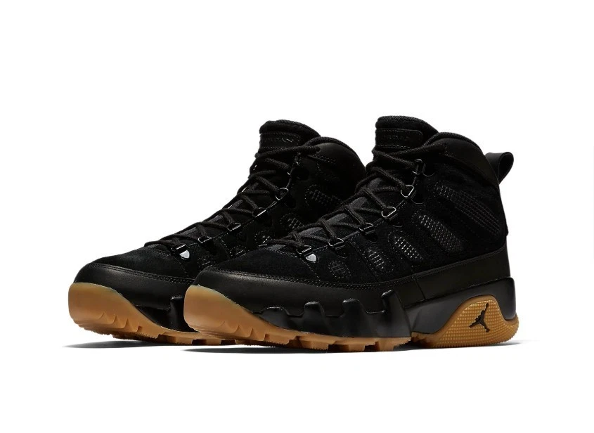 NUEVO Nike Air Jordan 9 Bota Retro NRG Negro Goma AR4491-025 Para hombres Foto 4 de 4