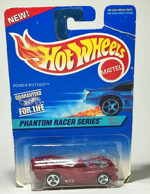1996 Power Pistons, Phantom Racers Series Hot Wheels OVP #LT424