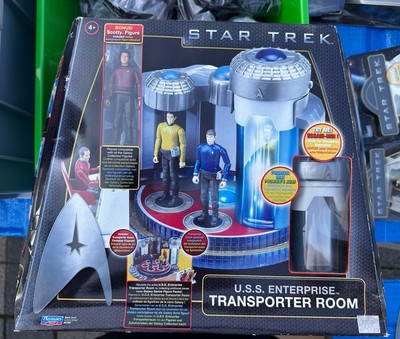 star trek transporter room u.s.s enterprise scotty playset 2008 OVP zerrissen