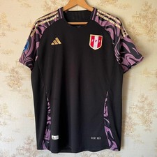 2024 Peru Copa America Soccer Jersey  Size 2XL Slim 21.5x29 