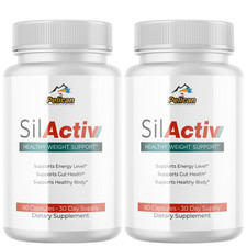 SilActiv- Keto  Weight Support- 2 Bottles- 120 Capsules